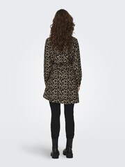 ONLY Black Graphic Printed Tie Waist Tunics - Image 2 of 6