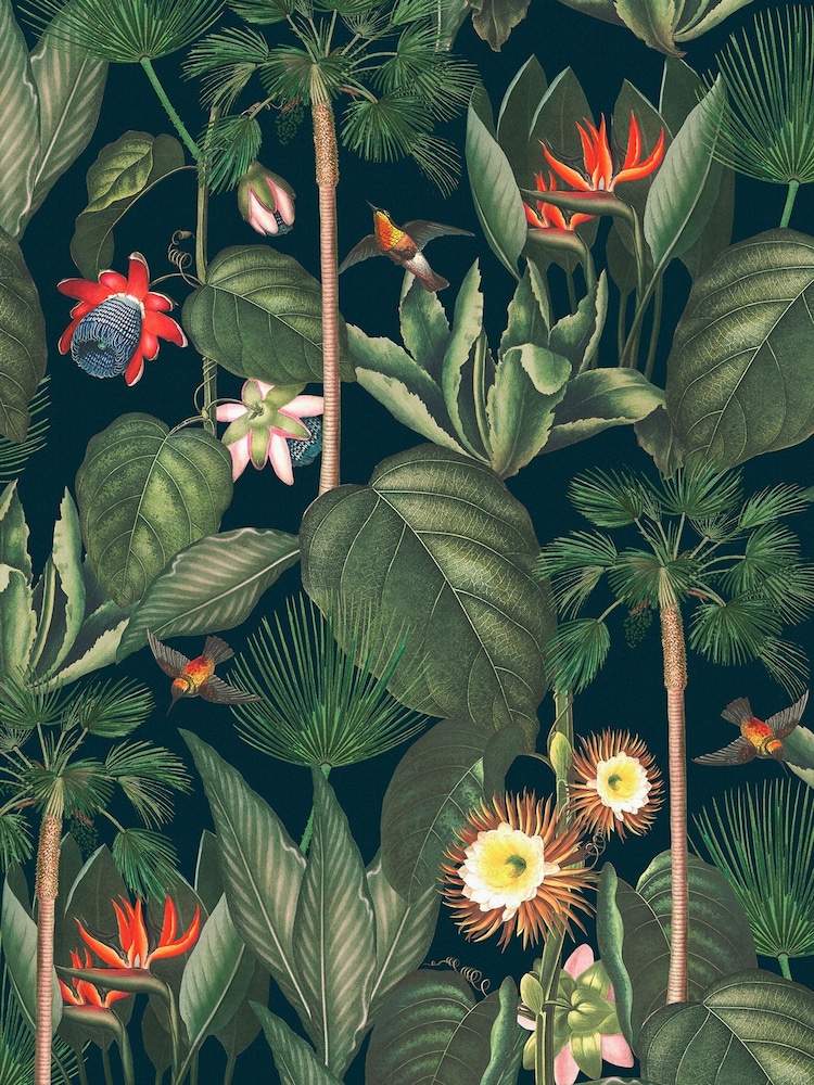 Graham & Brown Dawn Botanique Jungle Fixed 4M Mural - Image 1 of 2