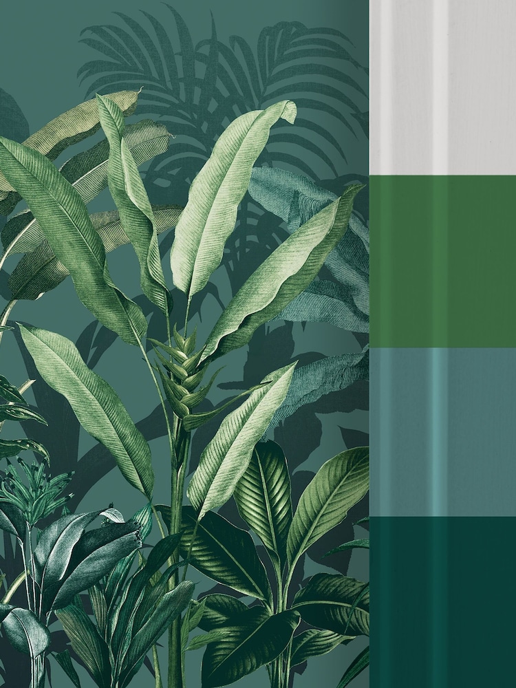 Graham & Brown Teal Congo Fixed 4M Mural - Image 4 of 4