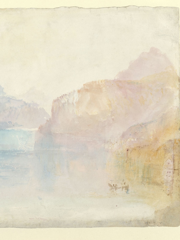 Graham & Brown Multi Tate Turner Lucerne Fixed Size 3.5M Mural - Image 2 of 3