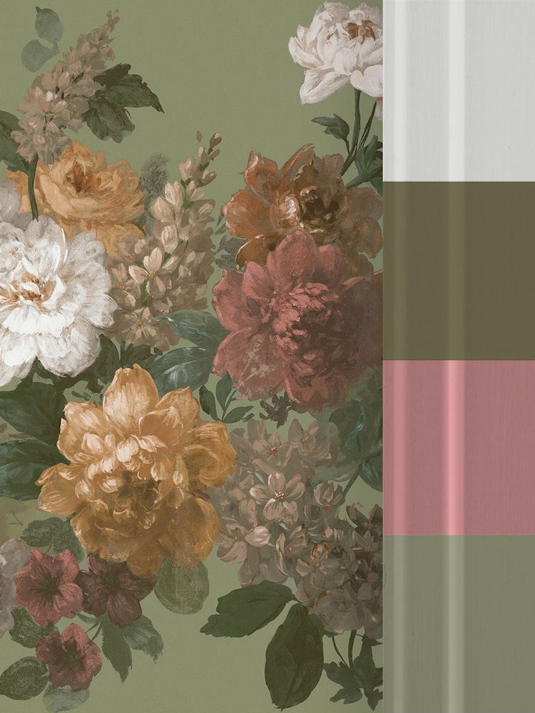 Graham & Brown Vintage Bloem Fixed 4M Mural - Image 4 of 4