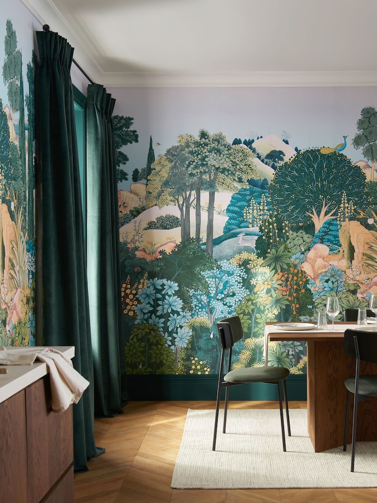 Graham & Brown Green New Eden Fixed Size 4M Mural - Image 1 of 4 Graham & Brown Green New Eden Fixed Size 4M Mural - Image 1 of 4