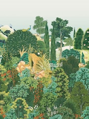 Graham & Brown Green New Eden Fixed Size 4M Mural - Image 2 of 4