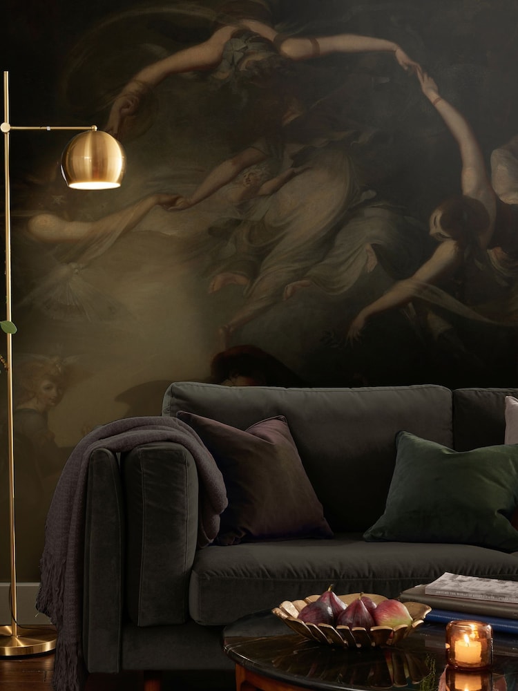 Graham & Brown Black Tate Fuseli The Shepherds Dream 4M Mural - Image 1 of 3 Graham & Brown Black Tate Fuseli The Shepherds Dream 4M Mural - Image 1 of 3