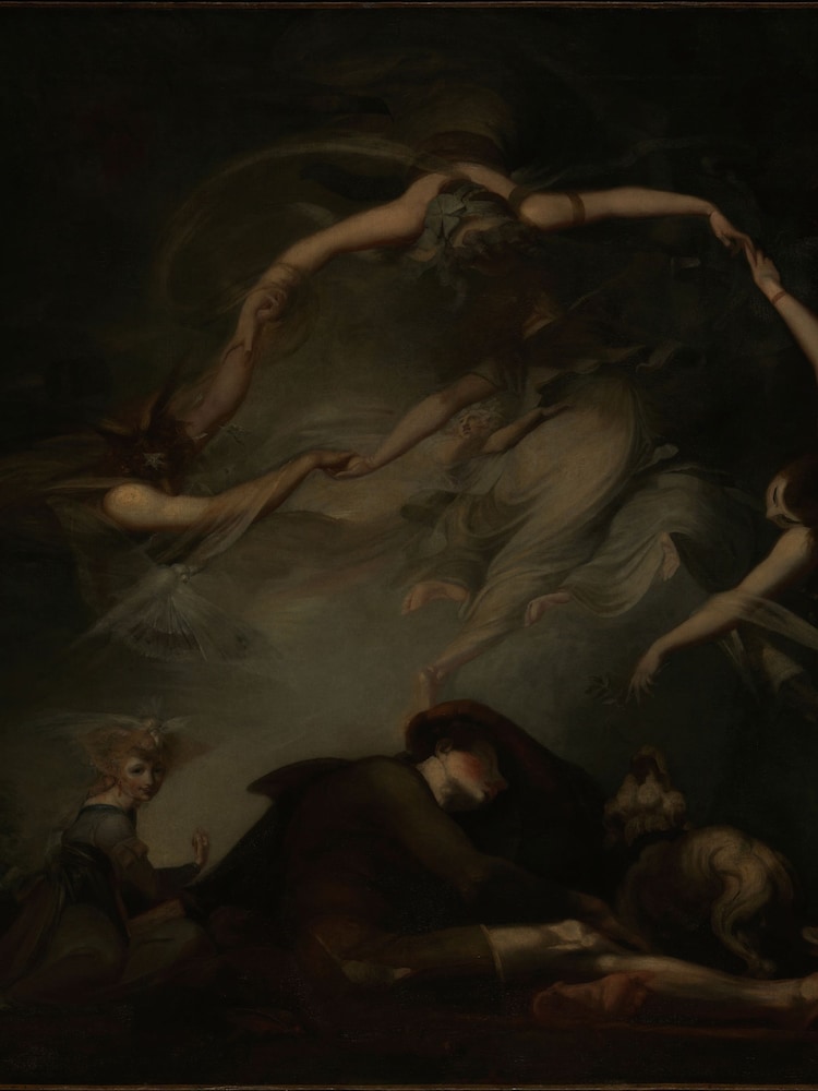 Graham & Brown Black Tate Fuseli The Shepherds Dream 4M Mural - Image 2 of 3 Graham & Brown Black Tate Fuseli The Shepherds Dream 4M Mural - Image 2 of 3