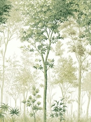 Graham & Brown Sage Coppice Fixed 4M Mural - Image 2 of 3
