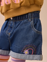 Denim - Animal Sweatshirt and Denim Shorts Set (3mths-7yrs) - Imagen 4 de 4
