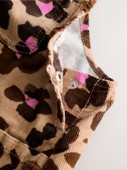 Animal Printed Dungarees with Top and Tights Set (3mths-7yrs) - Image 14 of 16