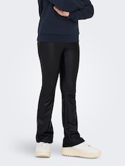 Flared Coated Trousers - Image 1 of 6