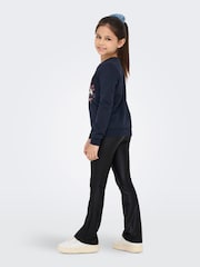 Flared Coated Trousers - Image 2 of 6