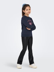 Flared Coated Trousers - Image 3 of 6