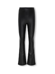 Flared Coated Trousers - Image 4 of 6