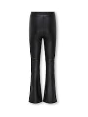 Flared Coated Trousers - Image 5 of 6