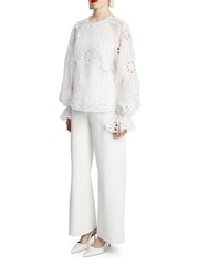 Bardot White Rosalee Lace Blouse - Image 3 of 4