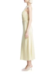 Bardot Yellow Emory Lace Slip Dress - Image 3 of 5
