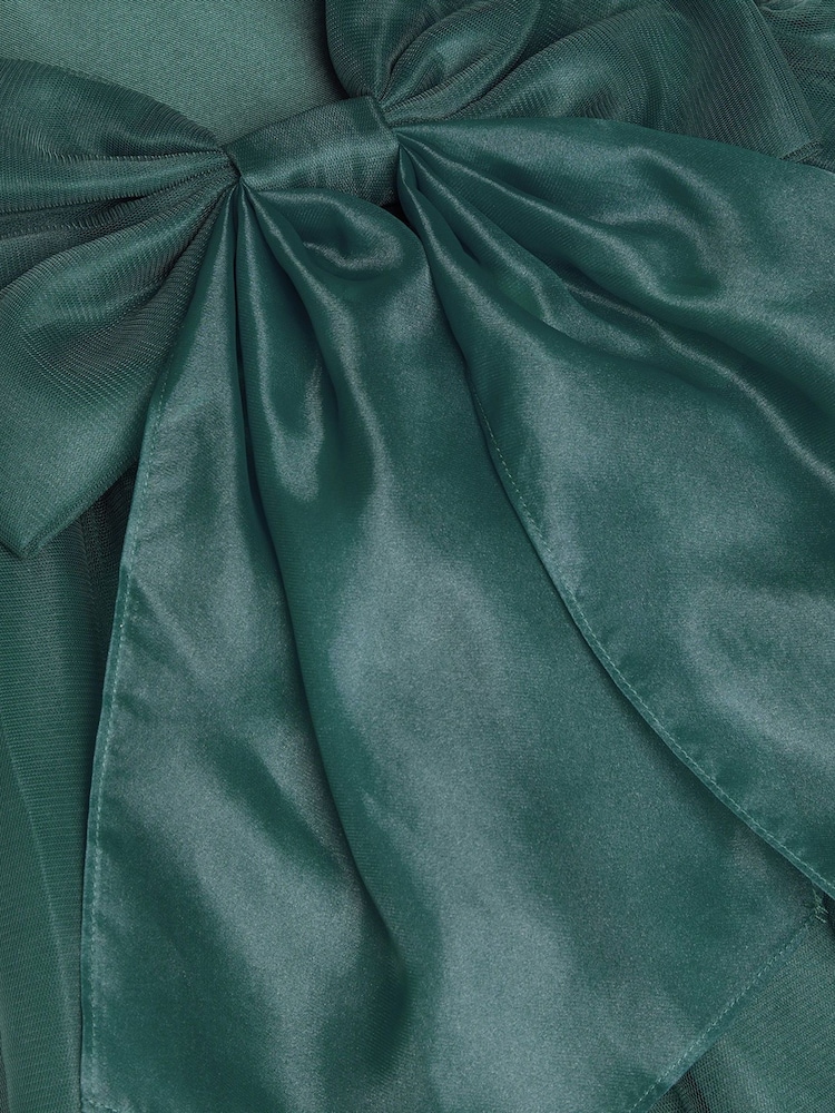 Monsoon Green Olivia Organza Bridesmaid Dress - Image 2 of 3