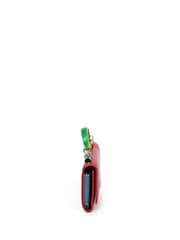Dolce & Gabbana Red Sicily Cross-Body Exotic Effect Leather Handbag - Image 3 of 6