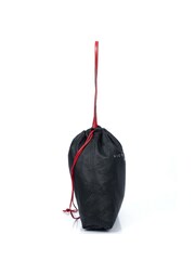 Victoria Beckham Black Drawstring Bucket Bag Leather Handbag - Image 3 of 5