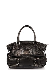 Dolce & Gabbana Black Miss Loop Leather Handbag - Image 1 of 6