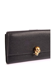 Alexander McQueen Black Leather Wallet - Image 5 of 6