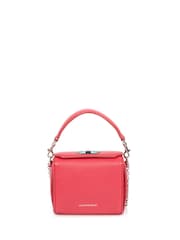 Alexander McQueen Pink Cross-Body Leather Handbag - Image 1 of 5
