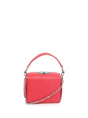 Alexander McQueen Pink Cross-Body Leather Handbag - Image 2 of 5