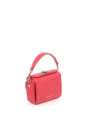 Alexander McQueen Pink Cross-Body Leather Handbag - Image 3 of 5