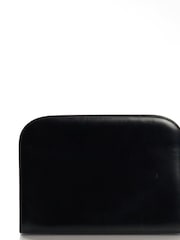 Salvatore Ferragamo Black Gancini Cross-Body Leather Handbag - Image 5 of 5