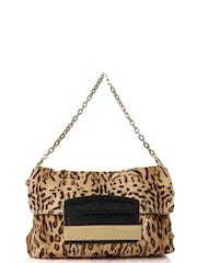 Jimmy Choo Brown Clutch Handbag - Image 1 of 6