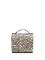 Alexander McQueen Grey Tote Exotic Effect Leather Handbag - Image 2 of 6