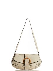 Salvatore Ferragamo Natural Shoulder Bag Leather Handbag - Image 1 of 5