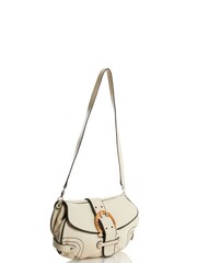 Salvatore Ferragamo Natural Shoulder Bag Leather Handbag - Image 3 of 5