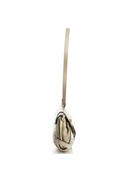 Salvatore Ferragamo Natural Shoulder Bag Leather Handbag - Image 4 of 5