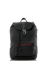 Alexander McQueen Black Urban Backpack Fabric Handbag - Image 1 of 6