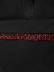 Alexander McQueen Black Urban Backpack Fabric Handbag - Image 6 of 6