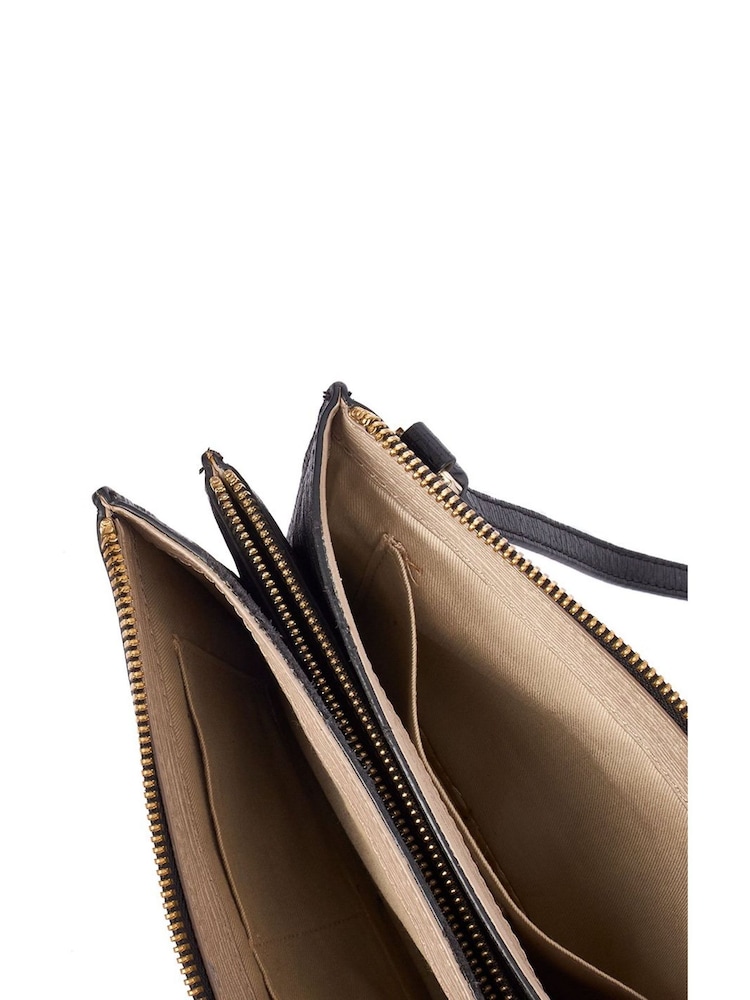 Alexander McQueen Black Clutch Handbag - Image 6 of 6 Alexander McQueen Black Clutch Handbag - Image 6 of 6