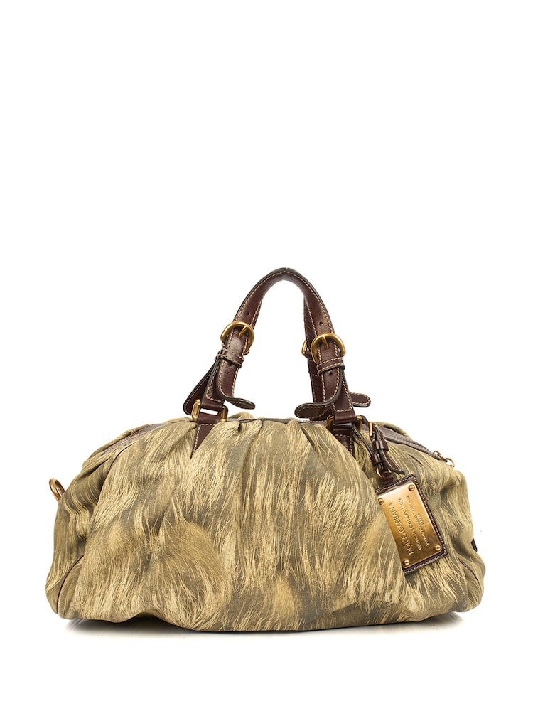 Dolce & Gabbana Brown Miss Glamorous Leather Handbag - Image 1 of 6