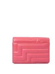Jimmy Choo Pink Avenue Shoulder Bag Exotic Effect Leather Handbag - Image 2 of 6