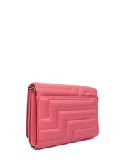 Jimmy Choo Pink Avenue Shoulder Bag Exotic Effect Leather Handbag - Image 3 of 6