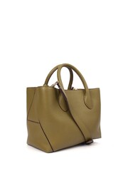 Aspinal of London Green Tote Midi Leather Handbag - Image 3 of 6