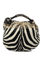 Jimmy Choo Black Sky Studded Hobo Plastic Handbag - Image 2 of 6