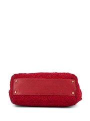Dolce & Gabbana Red Sicily Fabric Handbag - Image 5 of 6