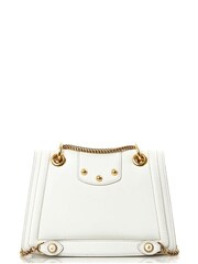 Dolce & Gabbana White Amore Leather Handbag - Image 2 of 6