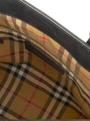 Burberry Black Medium Banner Leather Handbag - Image 6 of 6