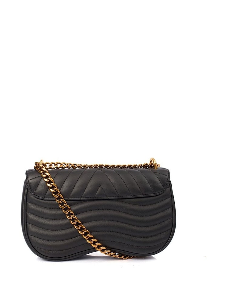 Louis Vuitton Black New Wave Multi Pochette Calfskin Leather Handbag - Image 2 of 6