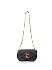 Louis Vuitton Black New Wave Multi Pochette Calfskin Leather Handbag - Image 4 of 6