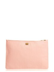 Dolce & Gabbana Pink Dauphine Document Holder Leather Handbag - Image 2 of 6