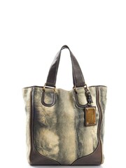 Dolce & Gabbana Grey Miss Exotic Tote Leather Handbag - Image 1 of 6