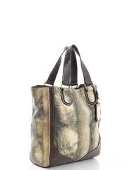 Dolce & Gabbana Grey Miss Exotic Tote Leather Handbag - Image 3 of 6