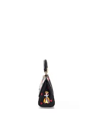 Dolce & Gabbana Black Small Sicily Fabric Handbag - Image 5 of 6